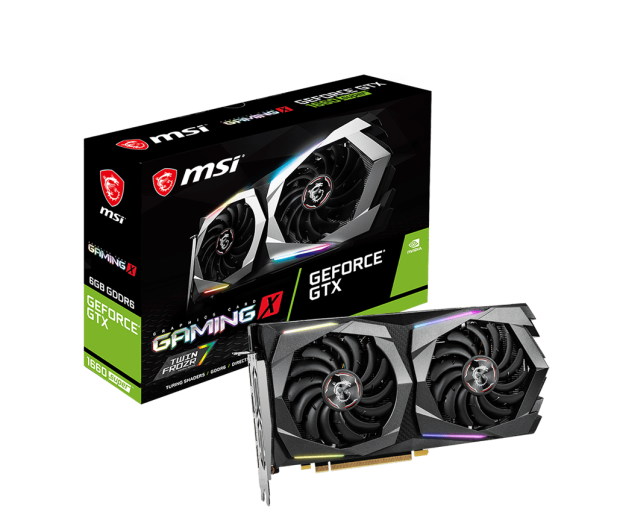 MSI GeForce GTX 1660 SUPER GAMING X 6GB GDDR6 - 520235 - zdjęcie